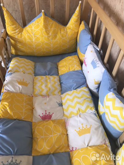 Детское постельное для манежа