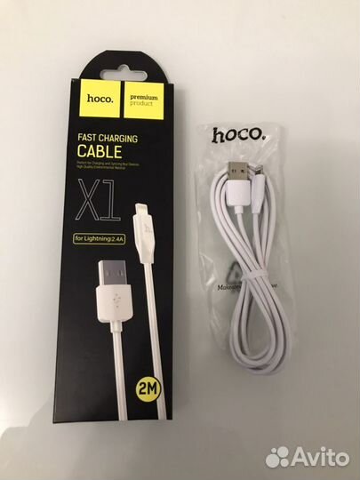USB-кабель hoco X1 lightning 2 метра
