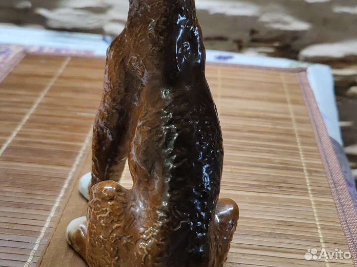 Фарфоровые статуэтки собака лфз