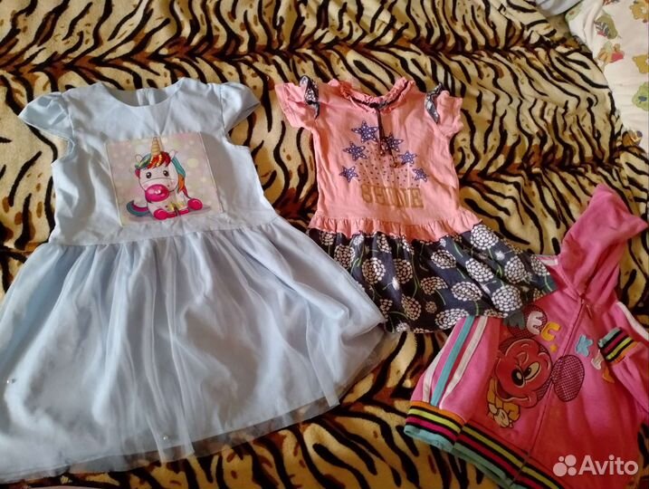 Вещи пакетом на девочку