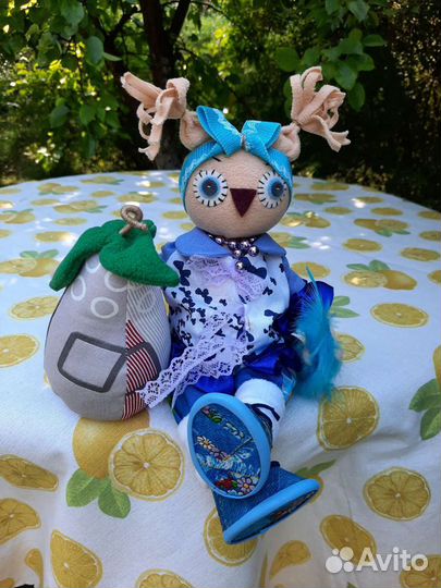Сова.Игровая куколка