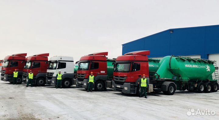 Водитель цементовоза (категория С, Е)