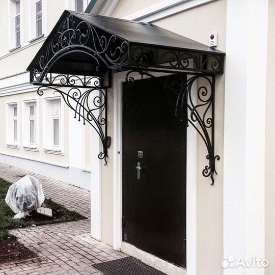 Кованые козырьки