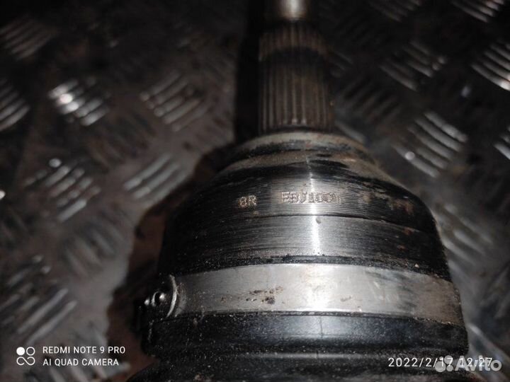 Привод передний правый Nissan Qashqai 2006-2013