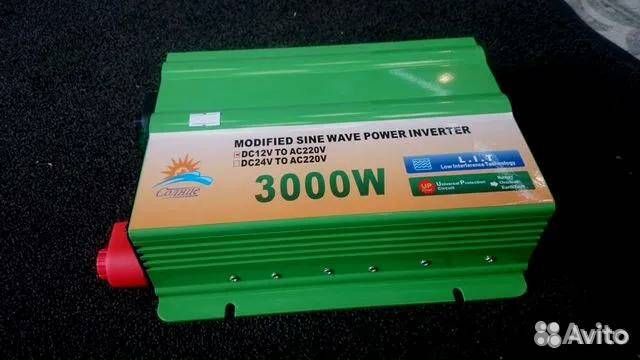 Инвертор напряжения 3000 Вт 12В\24В