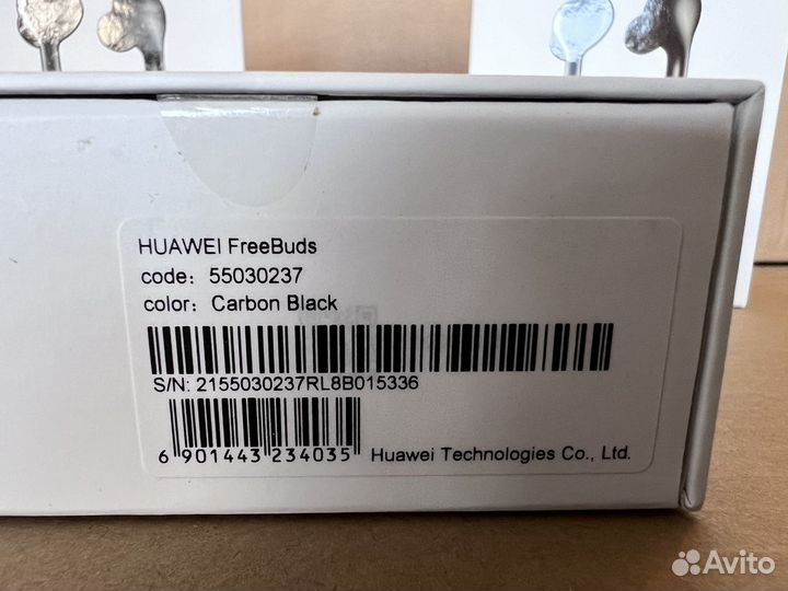 Беспроводные наушники huawei freebuds