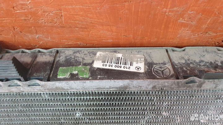 Радиатор основной mercedes w210 om606 td