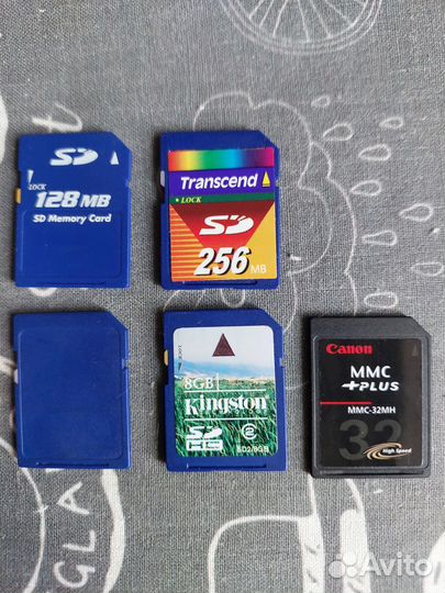 Карты памяти CF, SD,переходники MicroSD