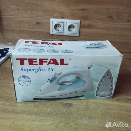 Утюг Тефаль б/у рабочий На запчасти