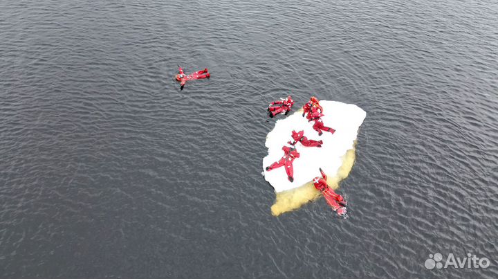 Айс флоатинг в баренцевом море