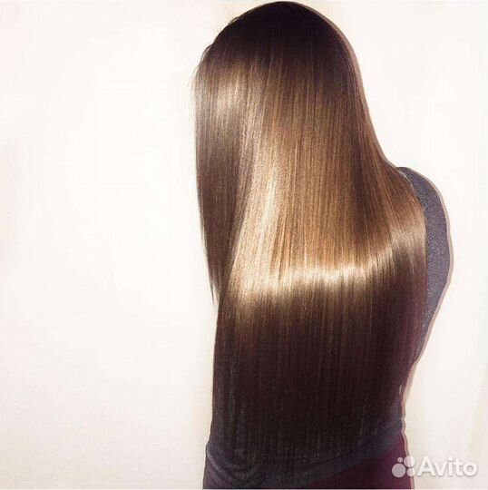 Модель на кератиновое выпрямление