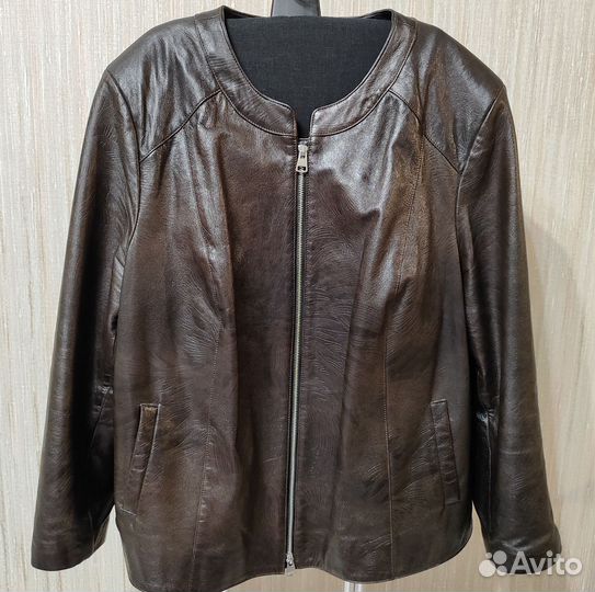 Куртка кожаная женская