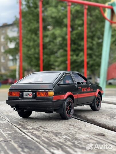 Машинка Toyota Sprinter Trueno металл