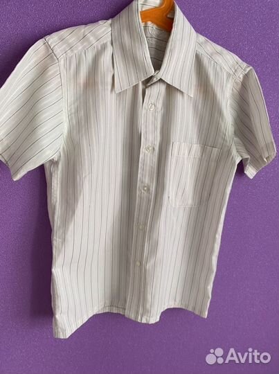 Рубашки и брюки мальчику 116-134