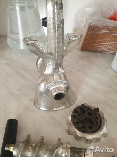 Мясорубка ручная СССР чугунная