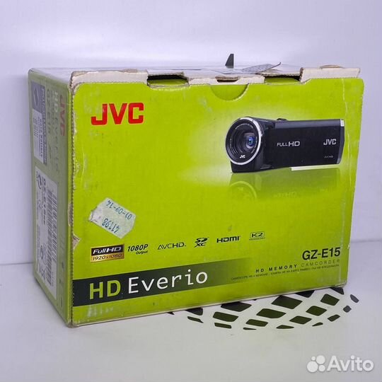 Видеокамера JVC HD Everio GZ-E15