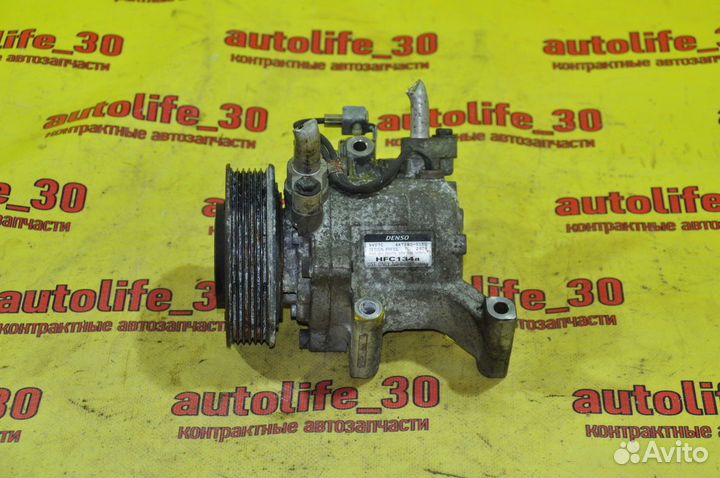 Компрессор кондиционера 1KR-FE toyota