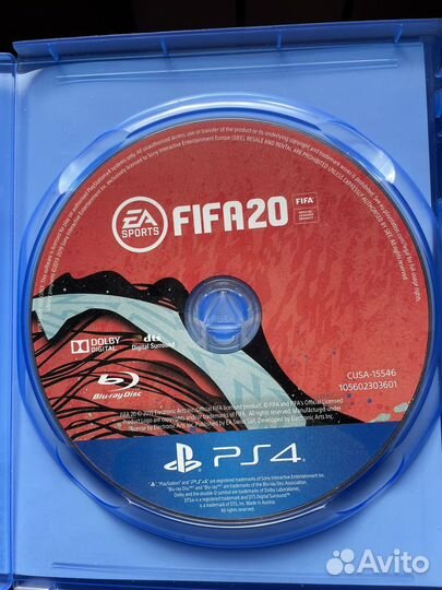 Игра для playstation ps4 FIFA 20
