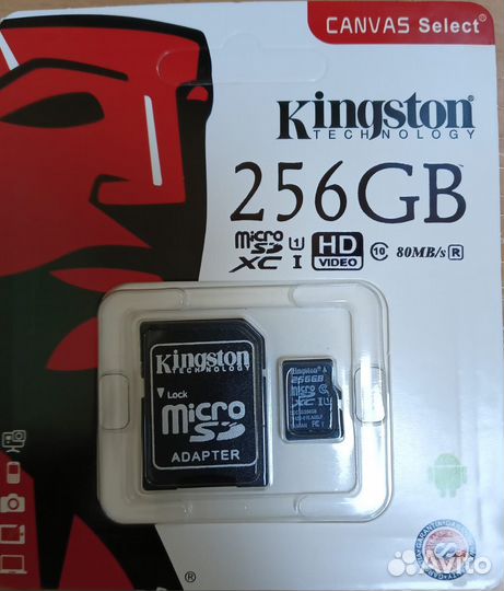 Micro SD 32 64 128 256 Гб карта памяти (Флешка)