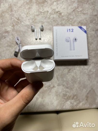 Беспроводные наушники AirPods i12