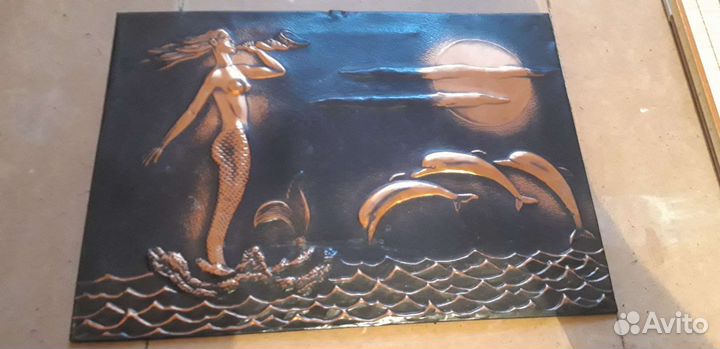 Картина из металла СССР