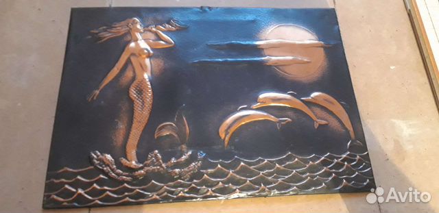 Картина из металла СССР