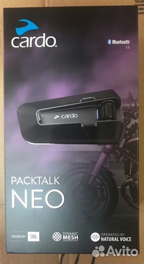 Комплект Cardo Packtalk NEO Single (евротест)