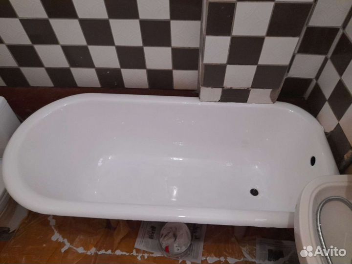 Реставрация ванн жидким акрилом