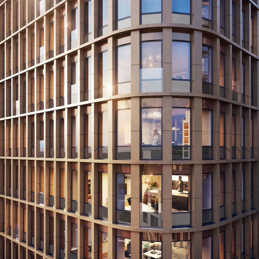 1-к. апартаменты, 52,4 м², 13/15 эт.