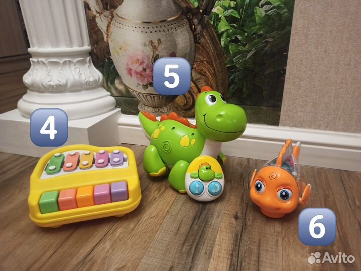 Развивающие, музыкальные, инерционные игрушки