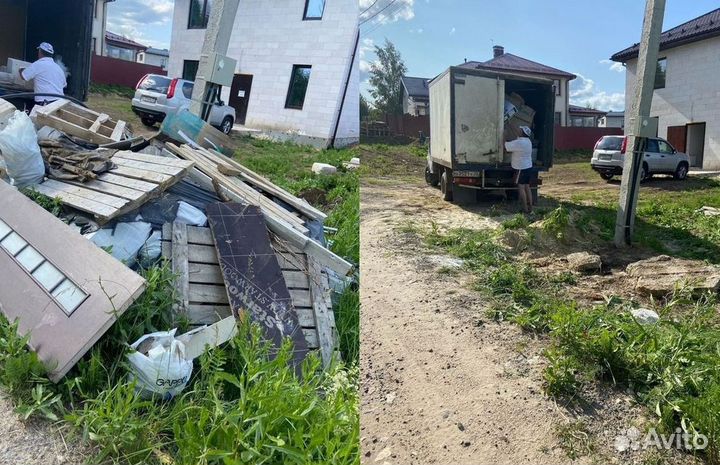 Вывоз мусора газель