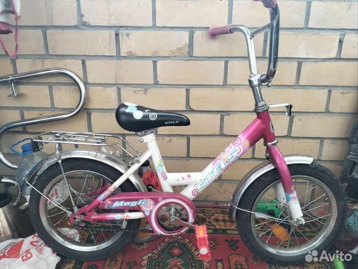 Детский велосипед stels 14