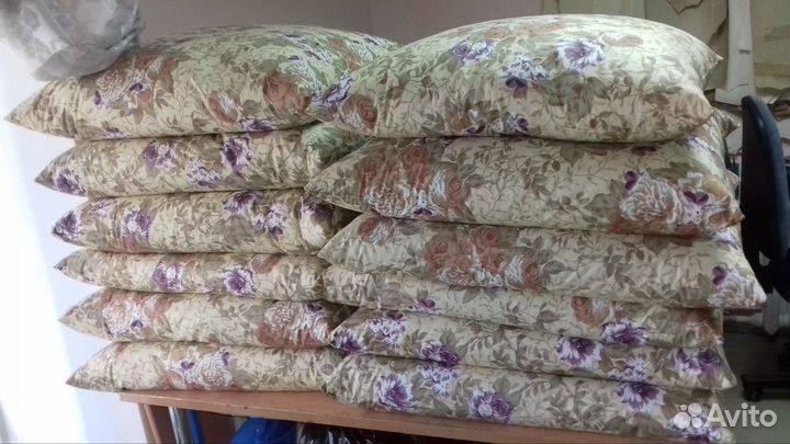 Реставрация, чистка подушек с заменой наперника