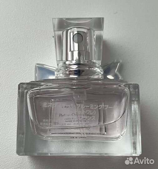 Dior веер + миниатюра miss dior blooming bouquet