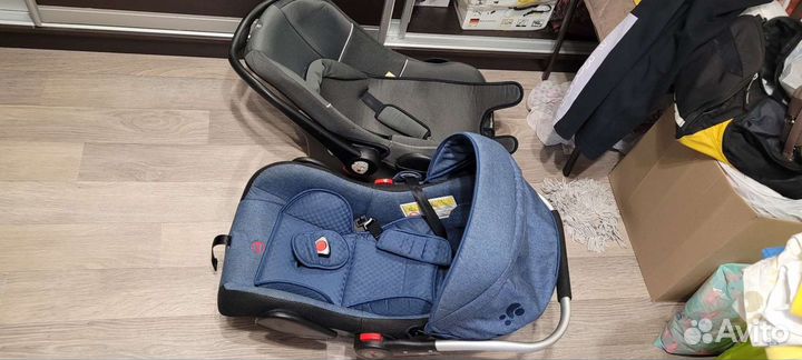 Автолюлька от 0 до 13 кг в идеальном сост. 2 шт