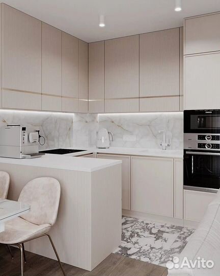 Стильный кухонный гарнитур