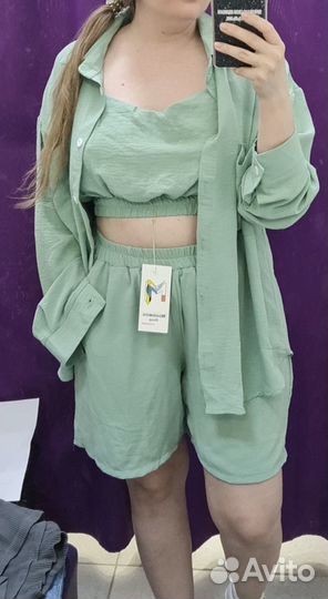 Летний костюм новый 52