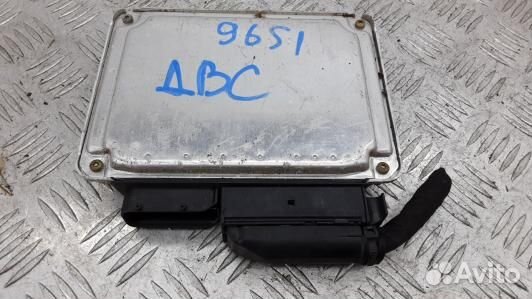 Блок управления двигателем volkswagen phaeton 1 (9