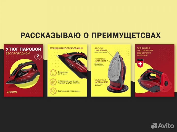 Инфографика для маркетплейс дизайн карточка товара