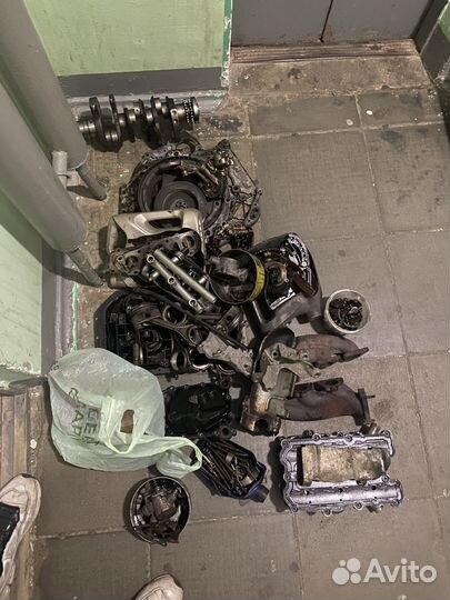 Двс 2.8 cce в разборе (голый столб) a6 c6