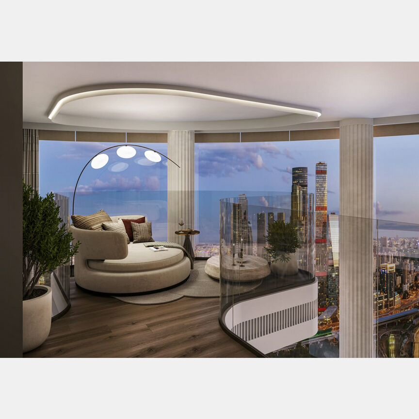 2-к. квартира, 70,1 м², 20/46 эт.