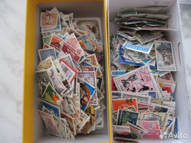 1000 зарубежных марок без повторов