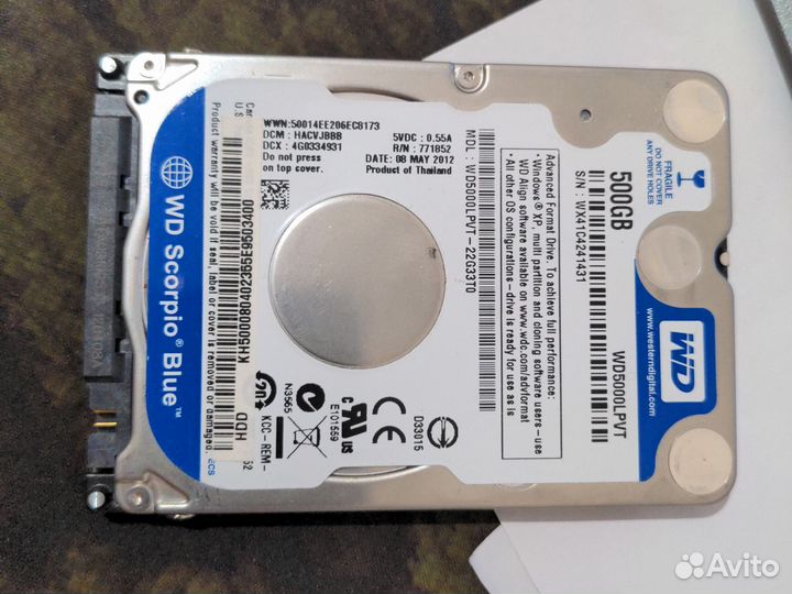 Western digital 500 Gb
