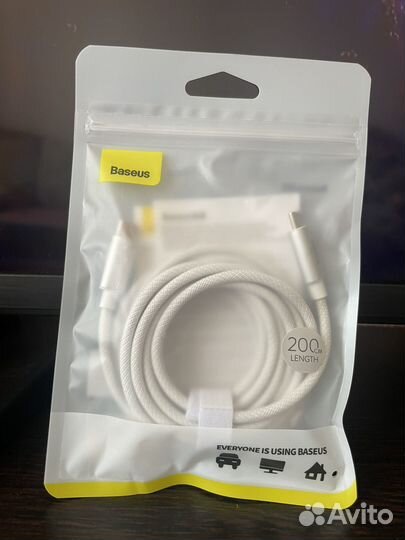 Кабель Baseus type c/type c