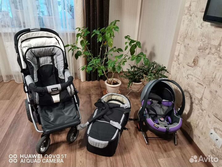 Коляска 3 в 1 Emmaljunga