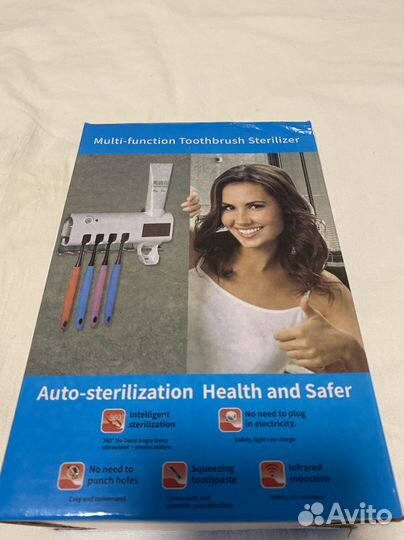 Подставка для зубных щёток, дозатор для пасты