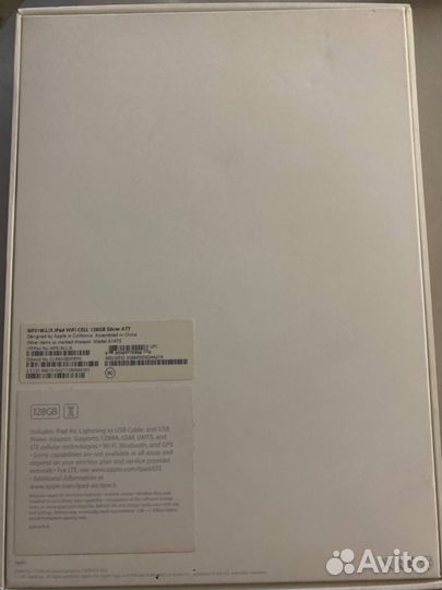 iPad wifi cellular 128gb