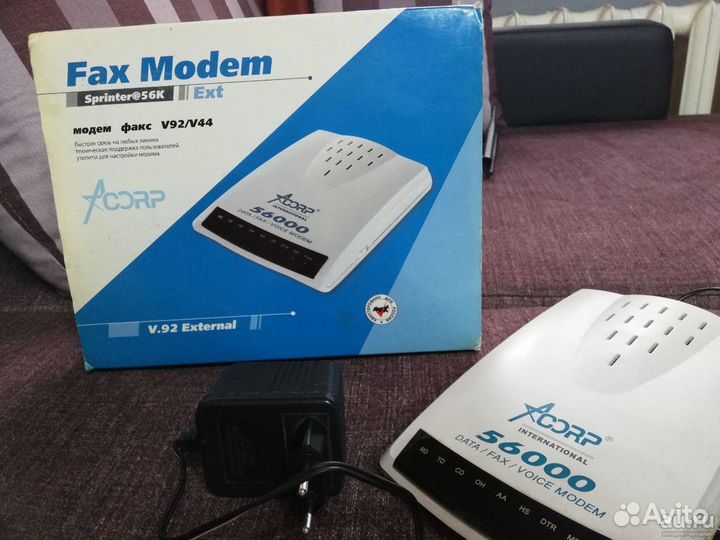 Модем аналоговый acorp Sprinter56K