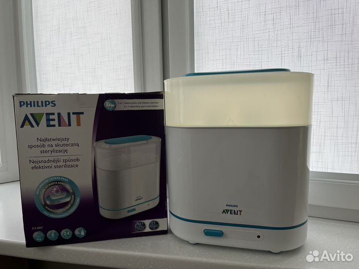 Philips Avent SCF284/03 паровой стерилизатор