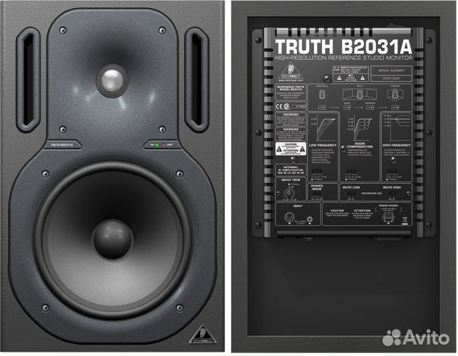 Студийный монитор Behringer B2031A (1 шт.)